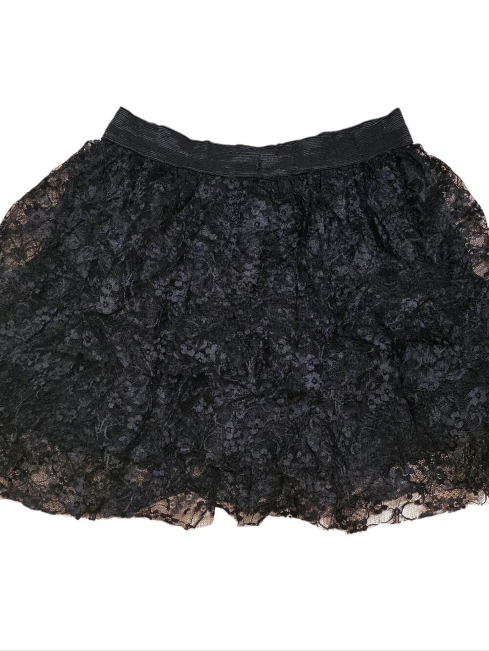 Japanese brand lace layered skirt